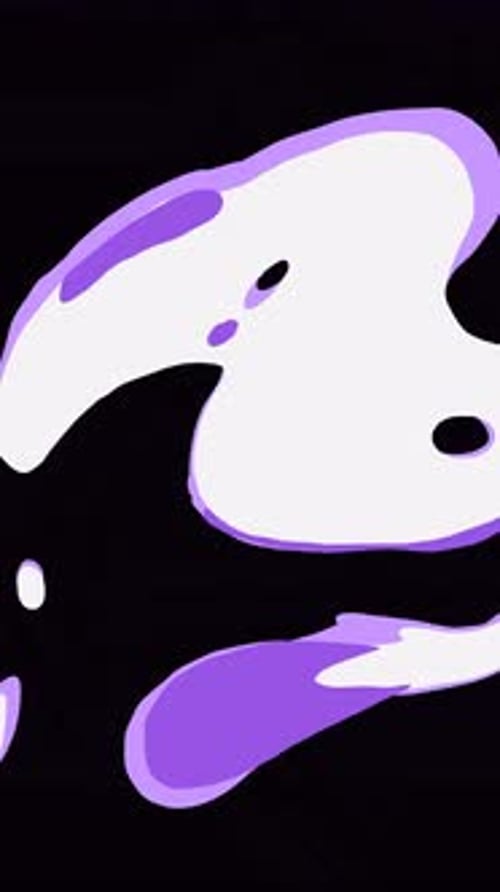 Pacote de transição Vibrant Blob Morphing - Animação de layout vertical