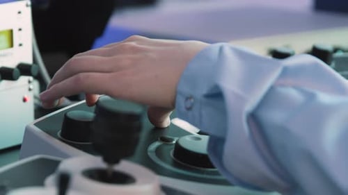 Modern medical keyboard for ultrasound fixation