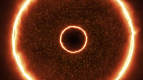 Goldene kosmische Energie