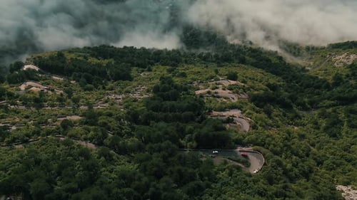 Winding Road in Mountains 1