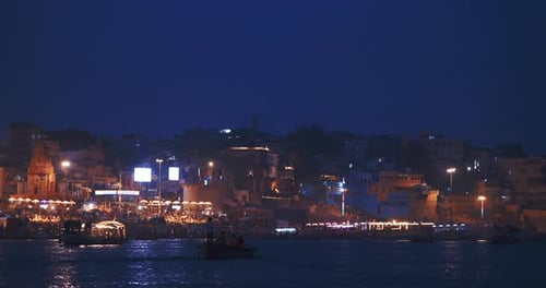 Varanasi Uttar Pradesh India Evening
