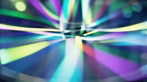 Bunte Lichtstrahlen, abstrakte Bewegungsgrafik, VJ Loop-Hintergrund