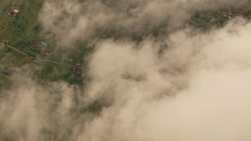 Embark on a mesmerizing hyperlapse journey soaring above fluffy clouds, where dynamic movements and