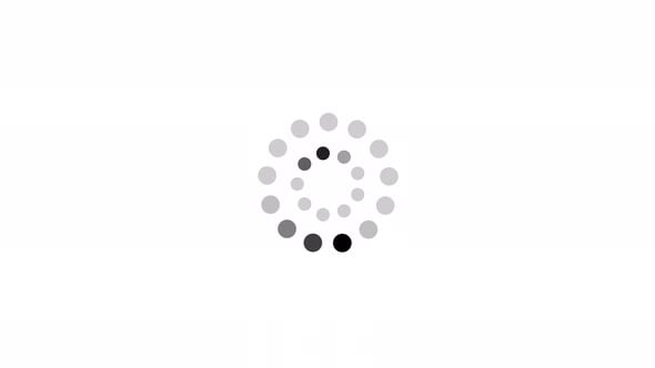 Minimalist Loading Spinner Progress Animation, Elements Motion Graphics ...