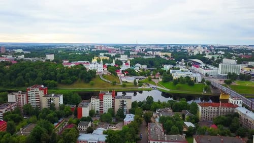 Vitebsk City In The Early Morning