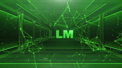 Concept d'avenir numérique de la technologie Llm Ai