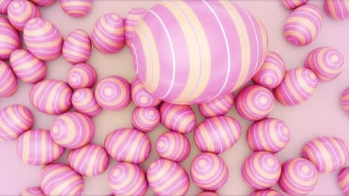 Colorful Happy Easter Reveal Background
