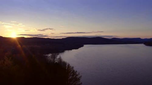Sunset In Nature