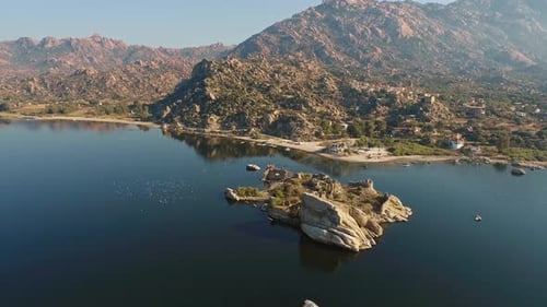 Historical Islands and Birds in Lake Bafa