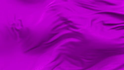 Seamless Magenta Waving Fabric Motion Background