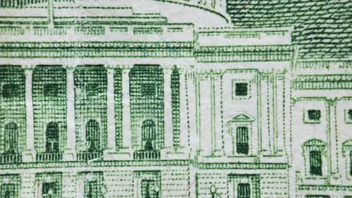 Capitol Building on Fifty Dollar Bill