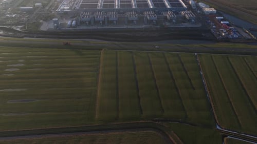 Large Scale Data Center Winschoten Aerial