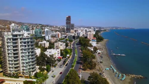Embankment in Limassol, Cyprus