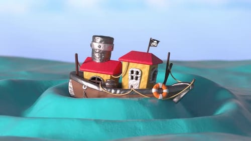 3 D Isometric Pirate Island 3 H