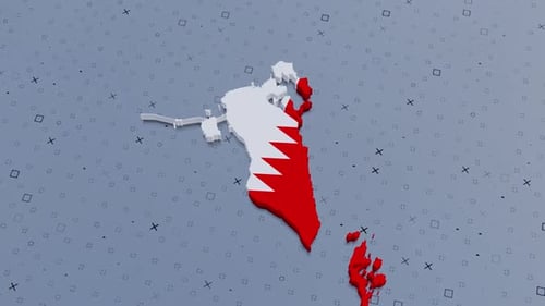 Bahrain Political Border