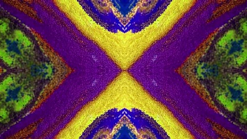 Vibrant Textured Abstract Kaleidoscope Motion Background