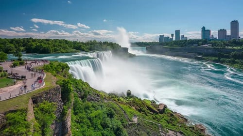 Niagara falls state park time-lapse