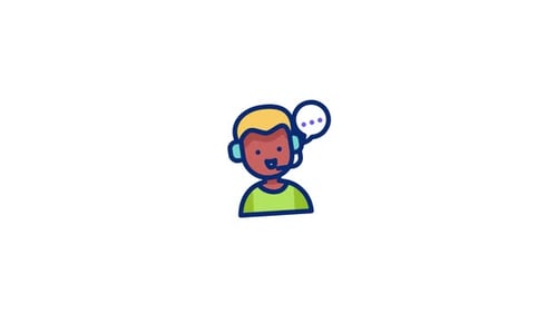 Helpdesk Animated Icon