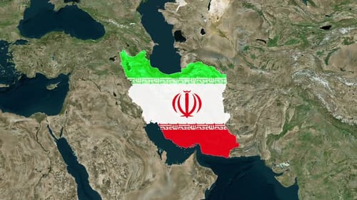Iran Borderline: Archivsammlung mit Länderkarten — Weitwinkel zum Vergrößern