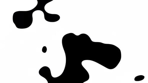 Fluid Abstract Blob Morphing Animation Reveal