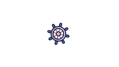 Rudder Animated Icon