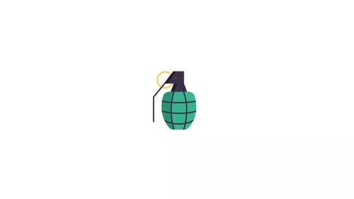 Animation d'icônes de grenade