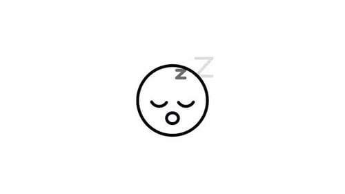 Sleep Icon Animation