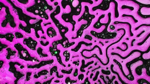Vibrant Abstract Pink Liquid Organic Movement Loop
