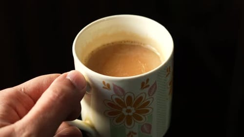 Traditional Tea Served Hot, Morning Drink Concept