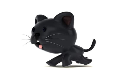 Fun cat - 3D Animation