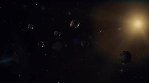 Meteore und Weltraum