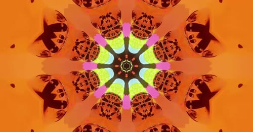 Rainbow Burst: Abstract Color Explosion
