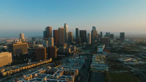 Downtown Los Angeles, California.
