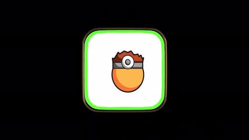 Sketchy Acorn Animation in Hand-Drawn Style