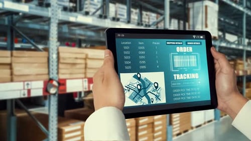 Software de gestión de almacenes experto en computadora para monitoreo en tiempo real