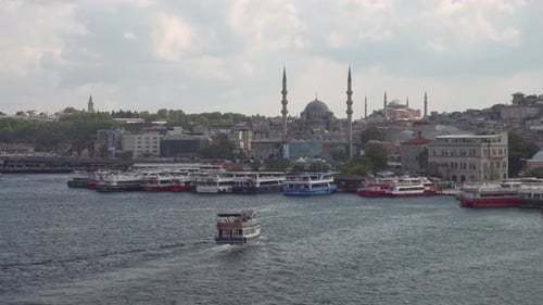 Istanbul skyline, Turkey. Awesome city view
