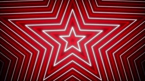 4k Red White Stars