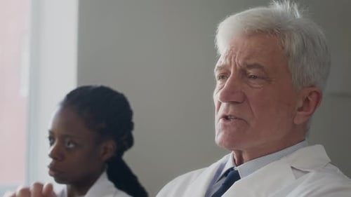 Medical Professionals at Healthcare Meeting