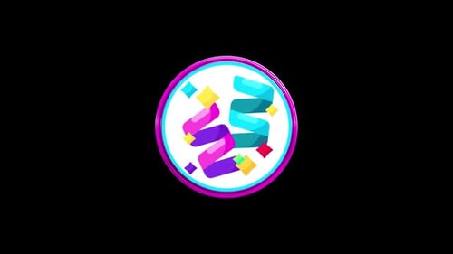 Confetti Loop Motion