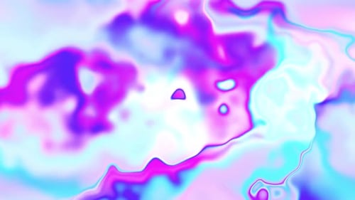 Vibrant Liquid Flow Abstract Background Animation