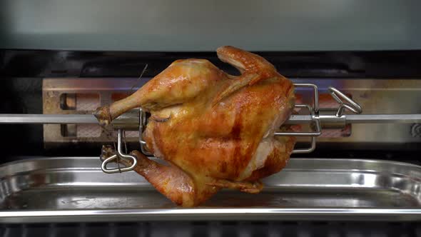 Chicken is rotating in the gas grill, Food Stock Footage ft. chicken ...