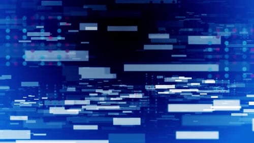 Technology Background Loop, Business Corporate Abstract 194