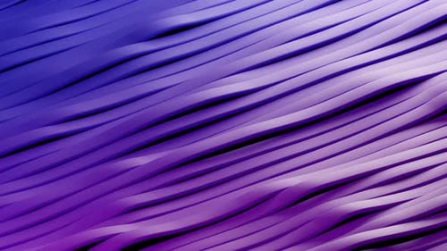 Abstract Surface of Multicolored Waving Lines Background 3d Loop