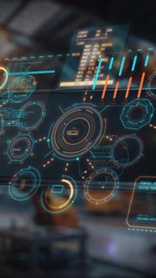Futuristic Smartphone Monitoring Data in a Smart Factory Setting