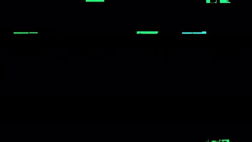 Colleción de corrupción: superposición de datos del efecto de falla de la señal analógica de una cinta VHS con un parpadeo