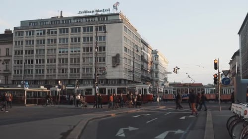 Historic Architecture in Vienna City Center