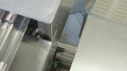Capsule distribution at factory