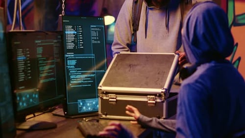 Hackers Celebrate Doing Security Breach