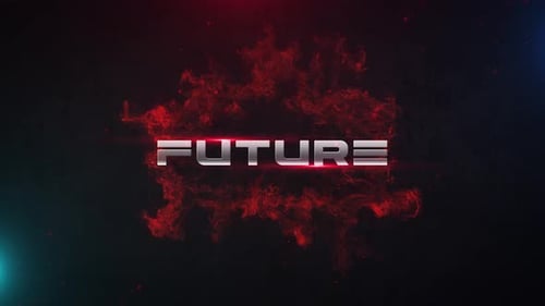 Future 4K Text Animation