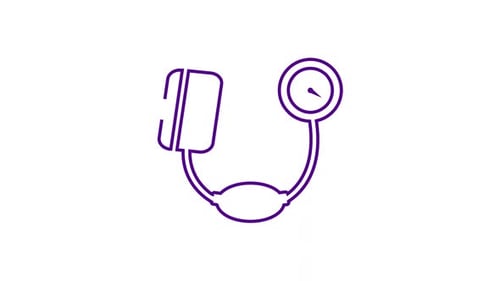 Animated Blood Pressure Machine lcon
